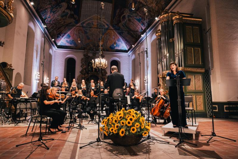 «The Gospel of Mary» av Hugi Guðmundsson i Oslo domkirke (foto: Anders Lillebo/Oslo Int. Kirkemusikkfestival).