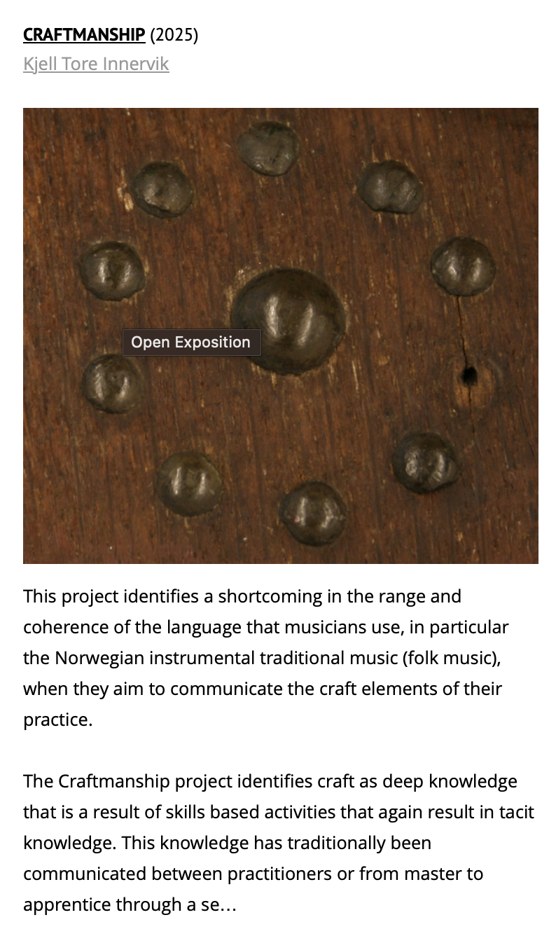 Craftsmanship